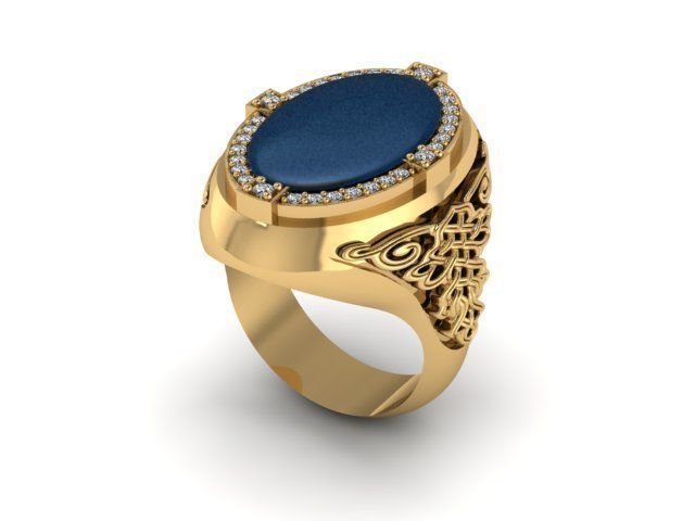 Ring R0495 3D print model_1