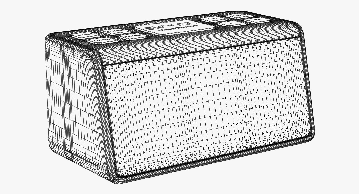 Alarm Clock 08 3D model_3