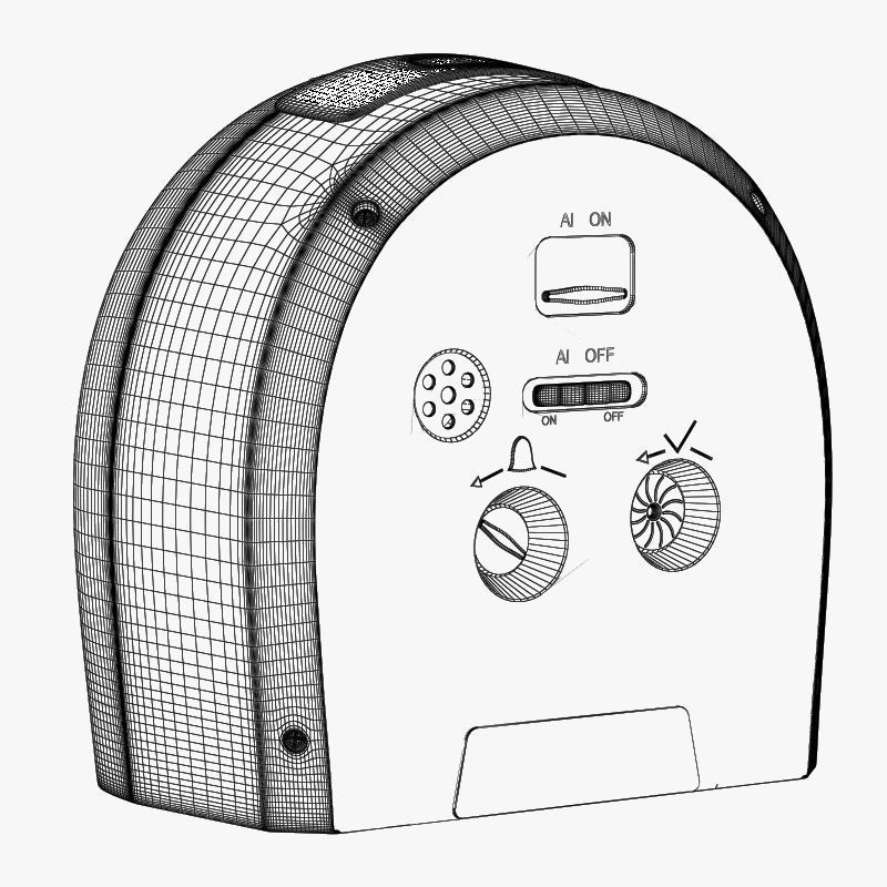 Alarm CLock 10 3D model_3