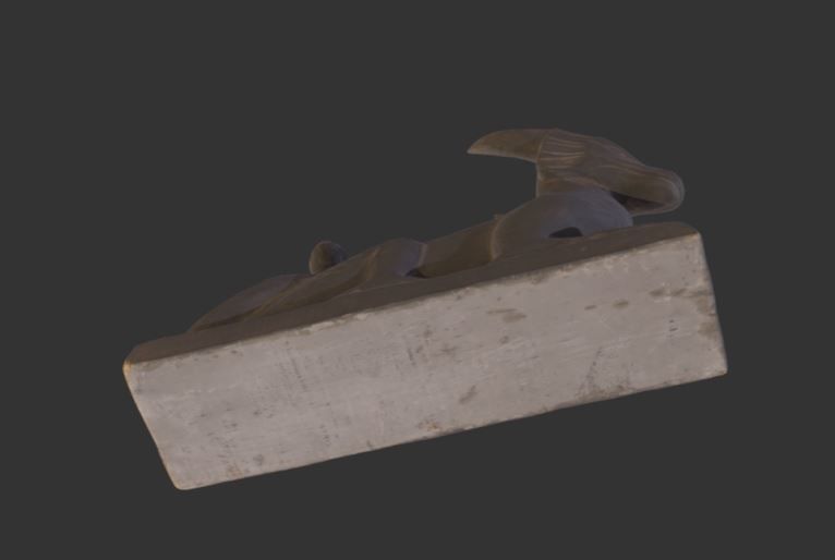 Dragon horn holder Low-poly 3D model_5