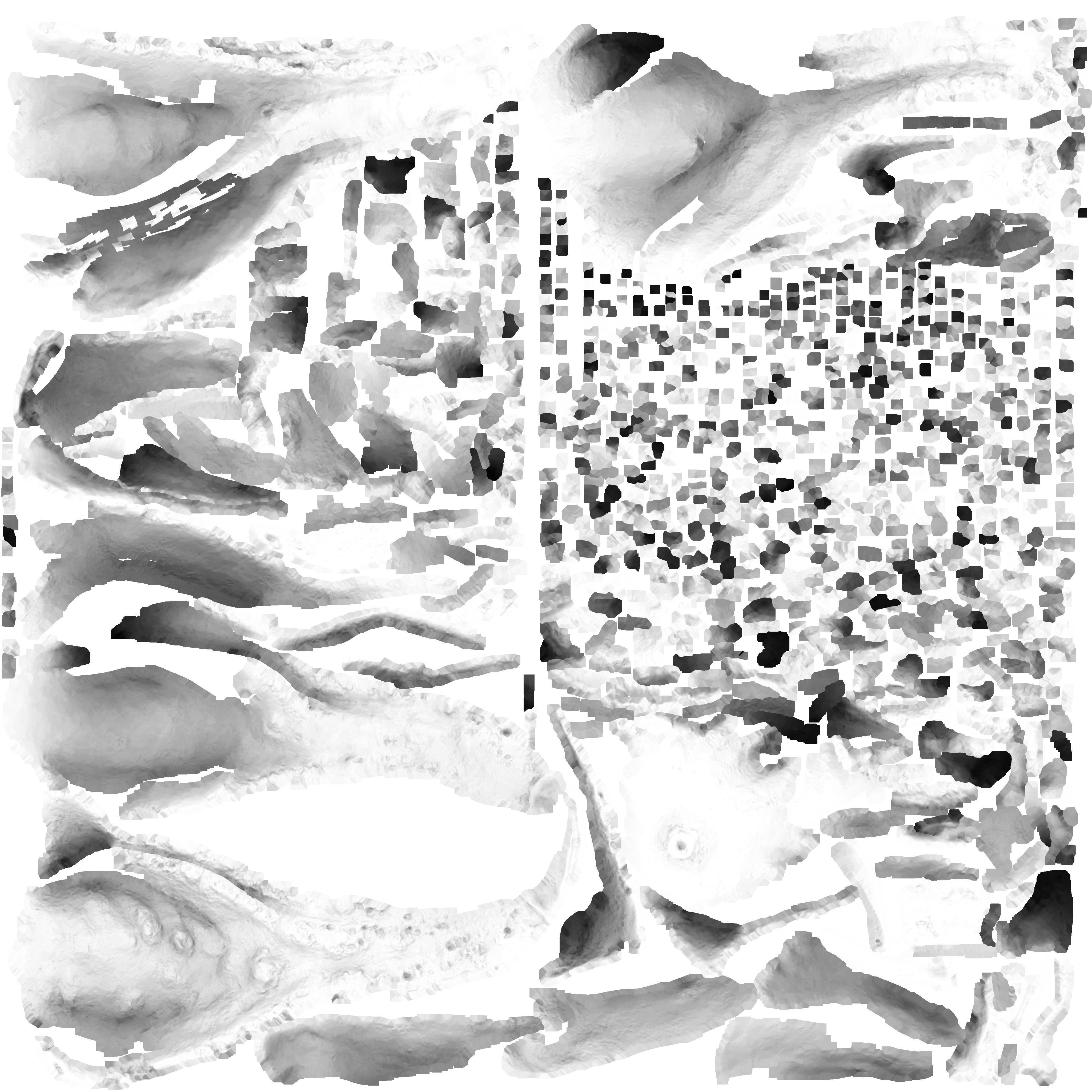 decoration pumpkin green with photogrammetry Free low-poly 3D model_7