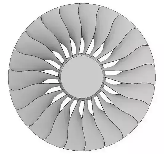 GE90 Turbofan for CFD