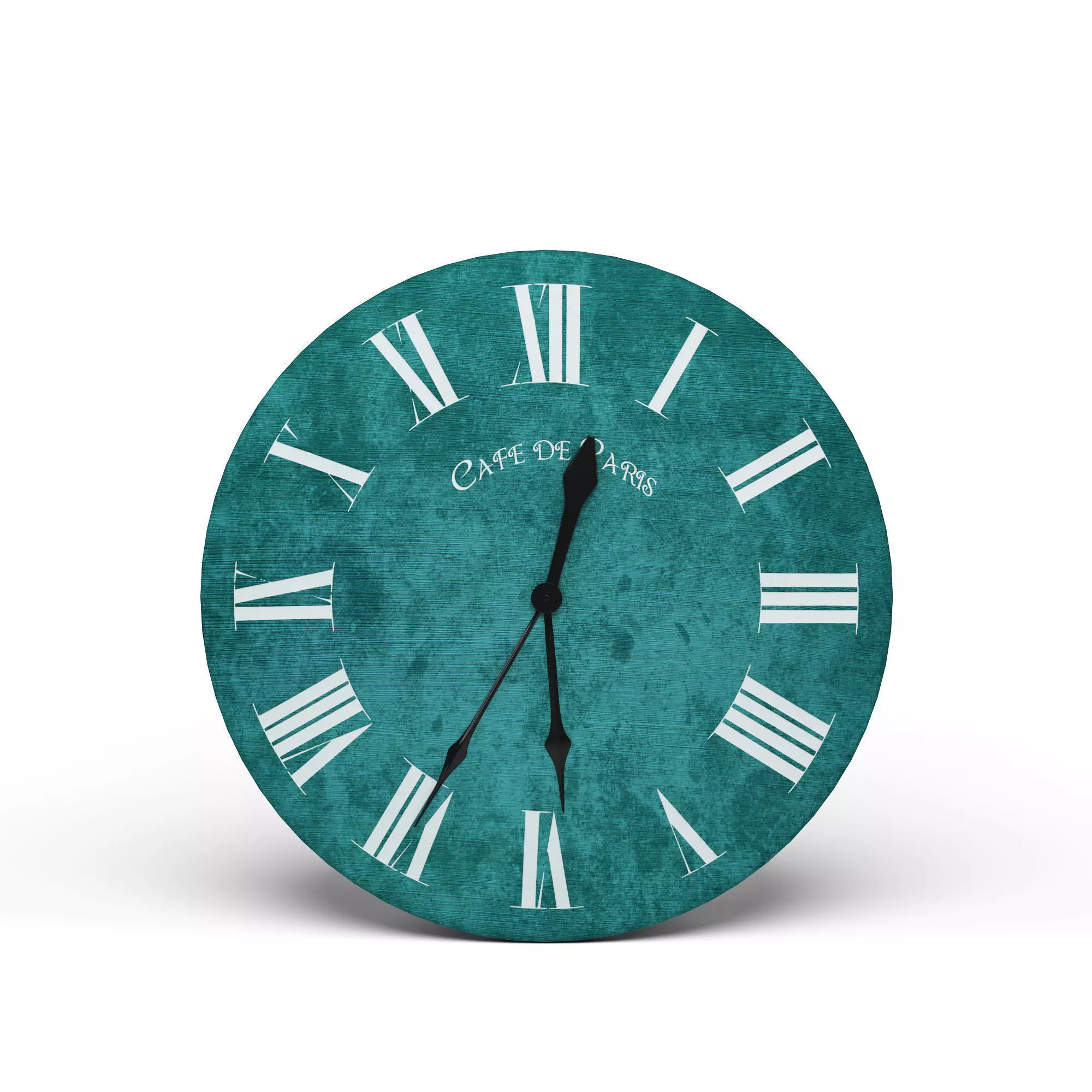 Modern Wall Clock 3D model_0