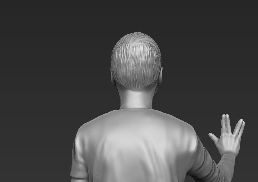 Sheldon Cooper Big Bang Theory 3D printing ready stl obj formats 3D print model_11