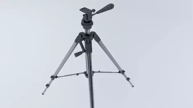 Low Poly PBR Gobohead Tripod