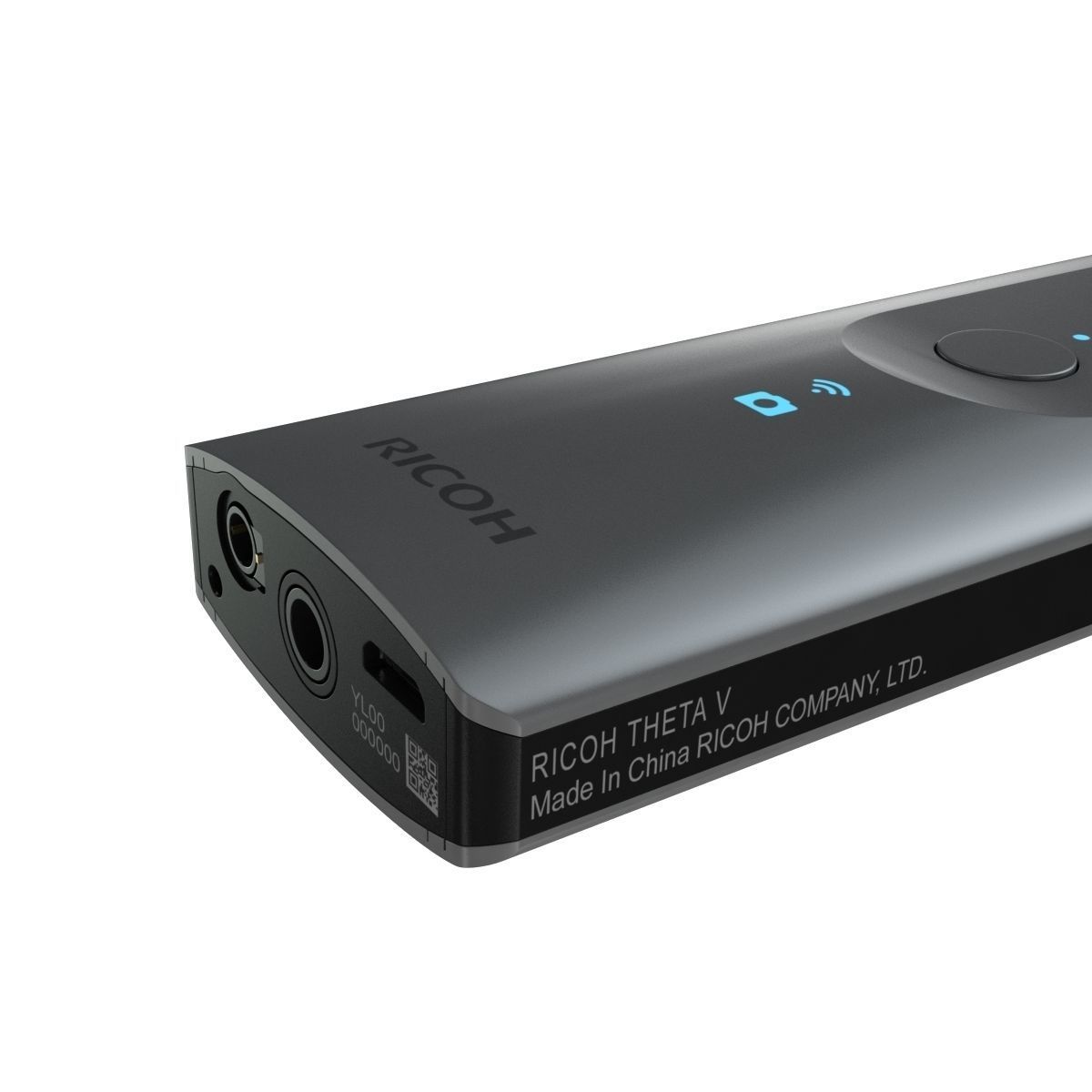 Ricoh Theta V 360 Spherical Camera 3D model_10