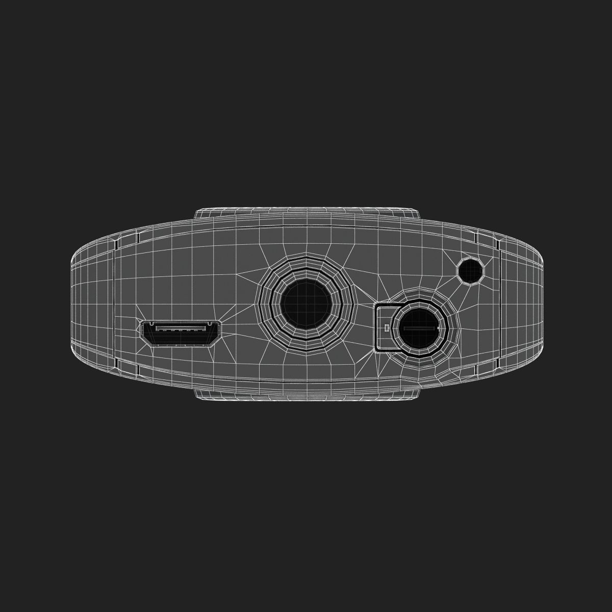 Ricoh Theta V 360 Spherical Camera 3D model_12