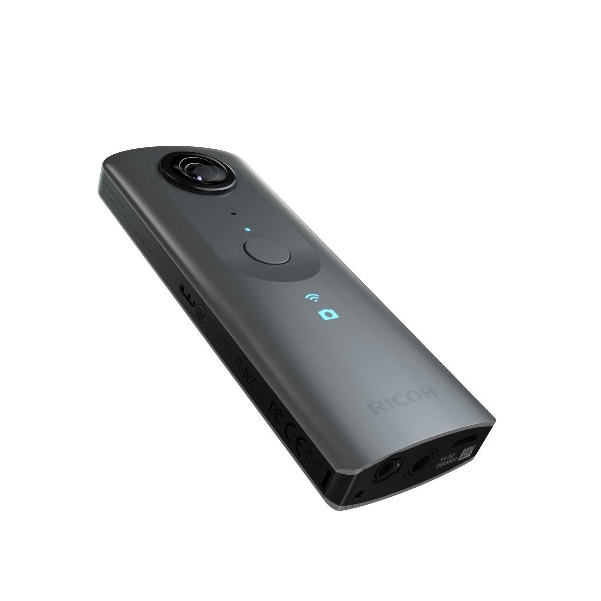 Ricoh Theta V 360 Spherical Camera 3D model_4