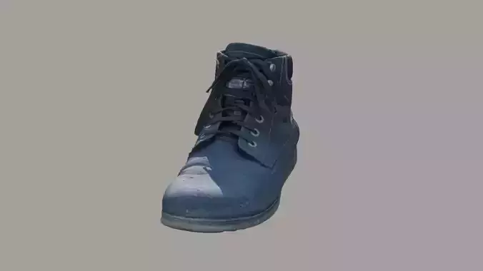 Boots Low-poly 3D model