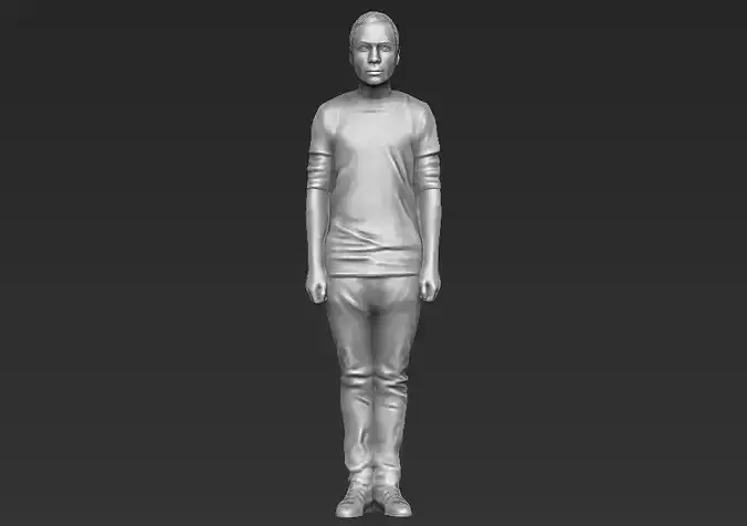 Sheldon Cooper Big Bang Theory 3D printing ready stl obj pose 2 3D print model