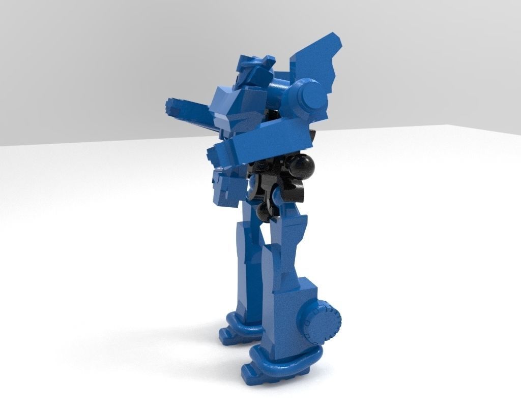 Transformers Robots in disguise from kinder toy  Free 3D print model_1