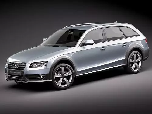 Audi A4 Allroad 2010 3D model_0