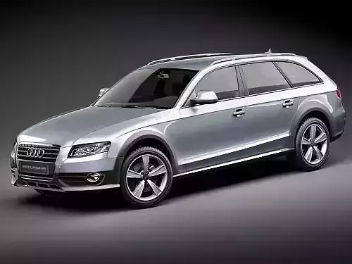 Audi A4 Allroad 2010 3D model