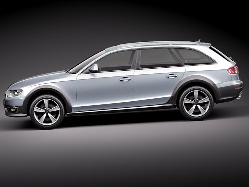Audi A4 Allroad 2010 3D model_6
