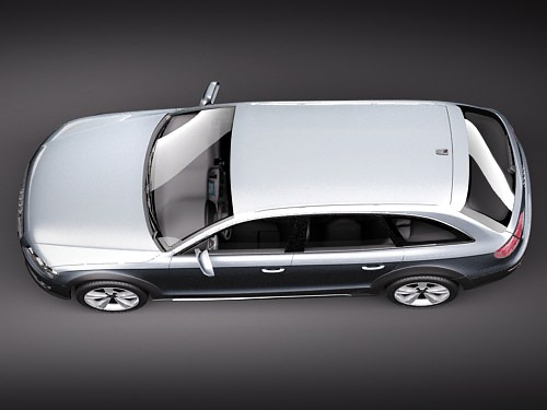 Audi A4 Allroad 2010 3D model_7