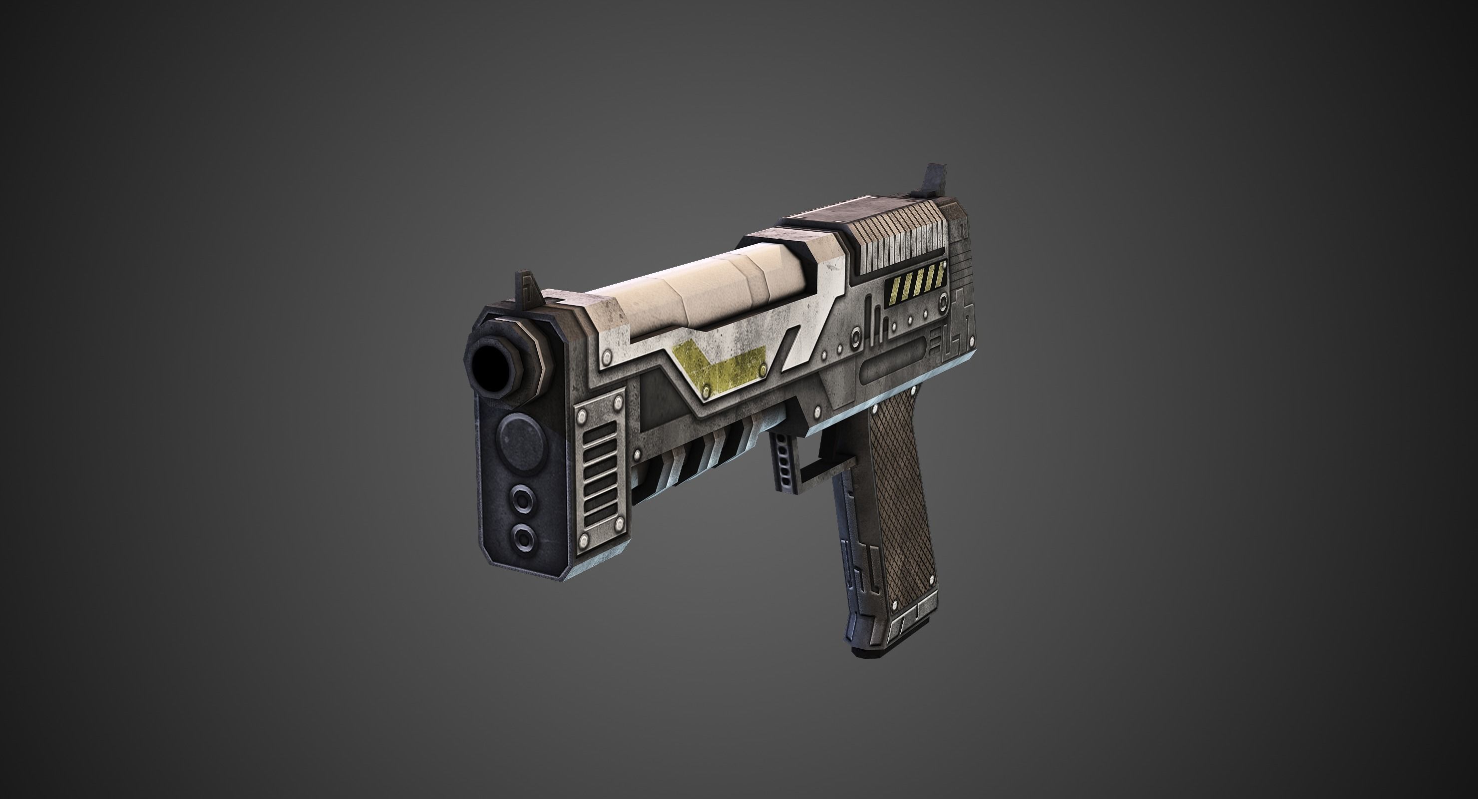FPS Weapon Pack Low-poly 3D model_6