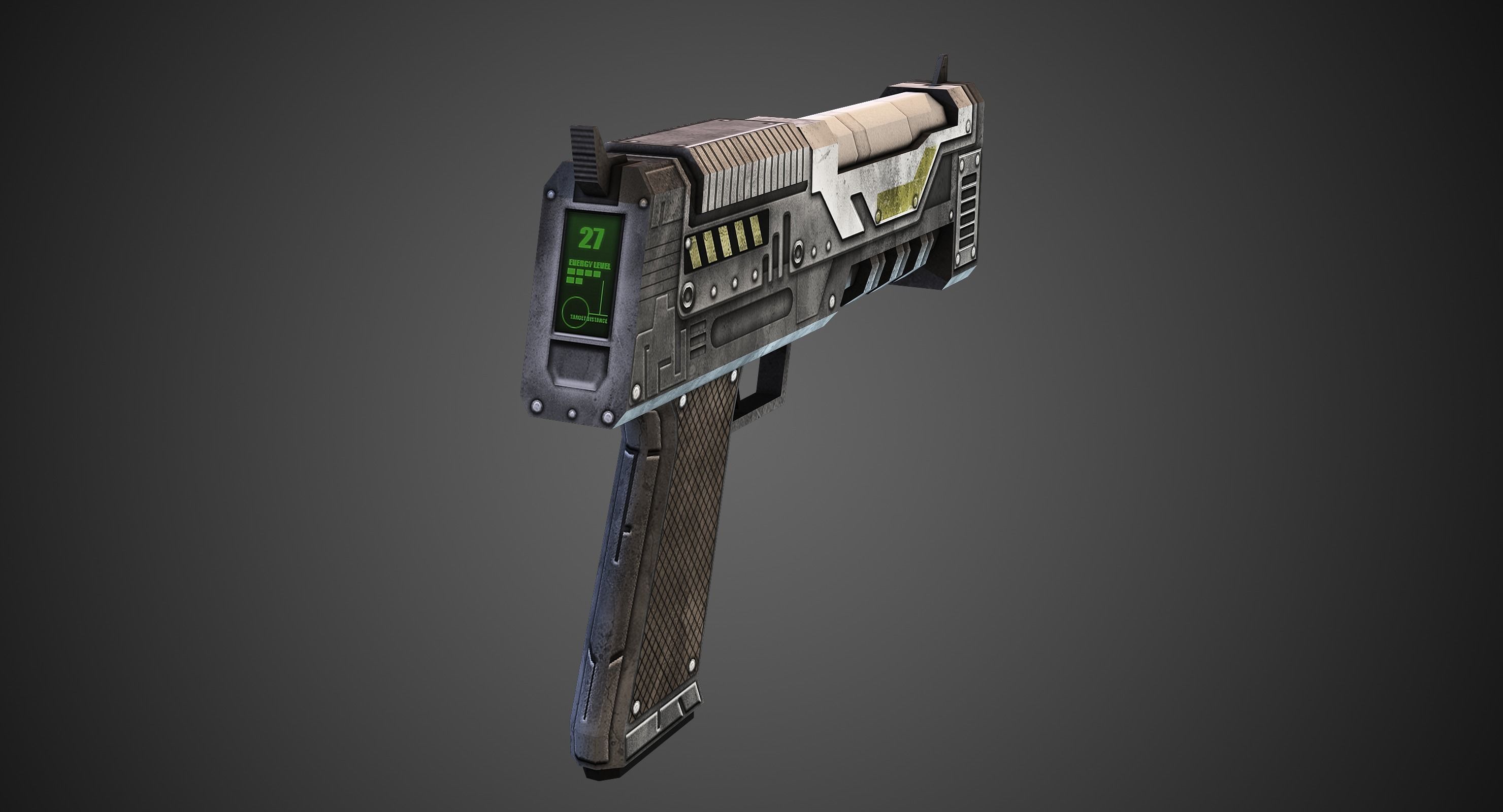 FPS Weapon Pack Low-poly 3D model_7