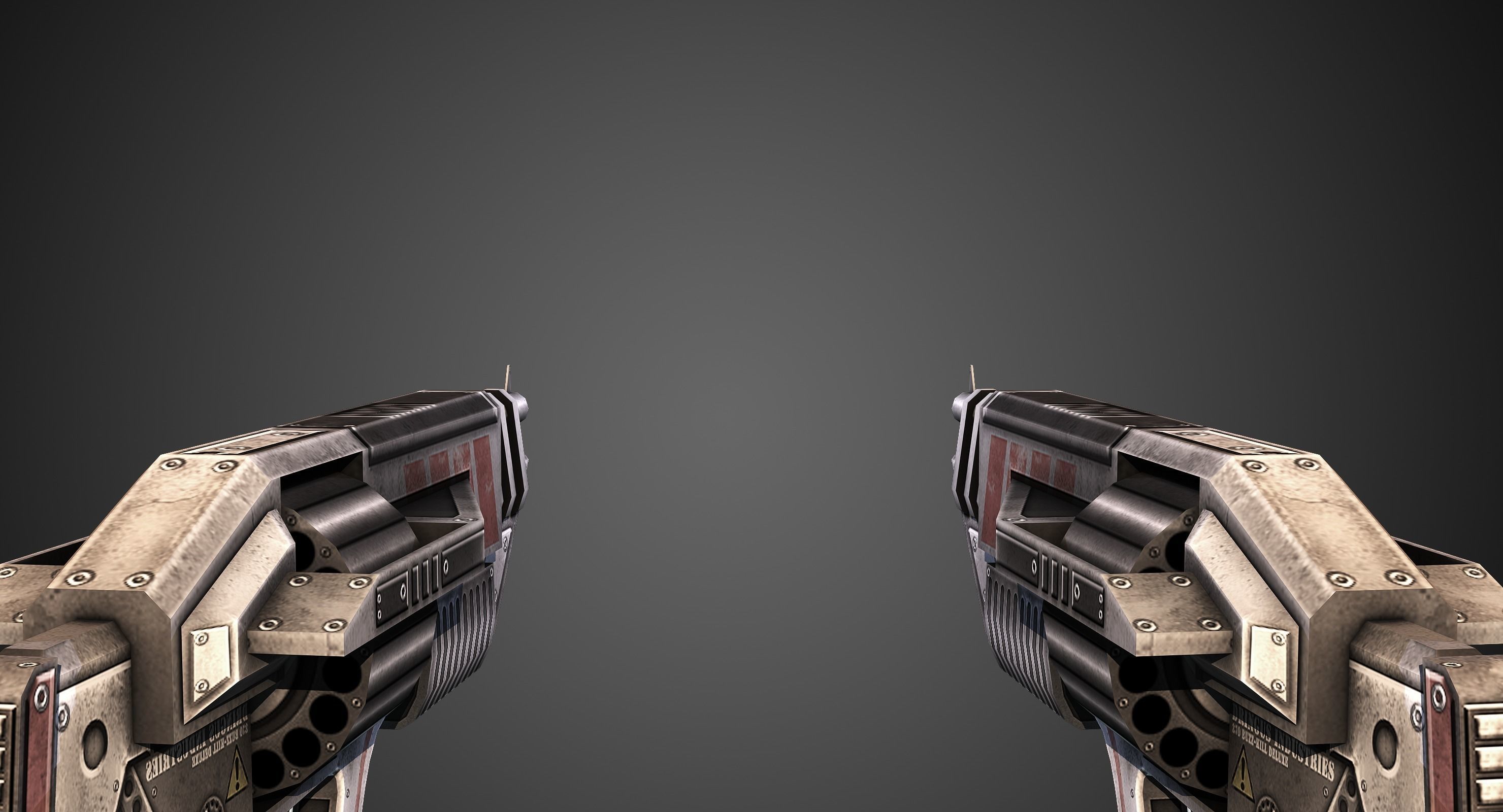 FPS Weapon Pack Low-poly 3D model_12