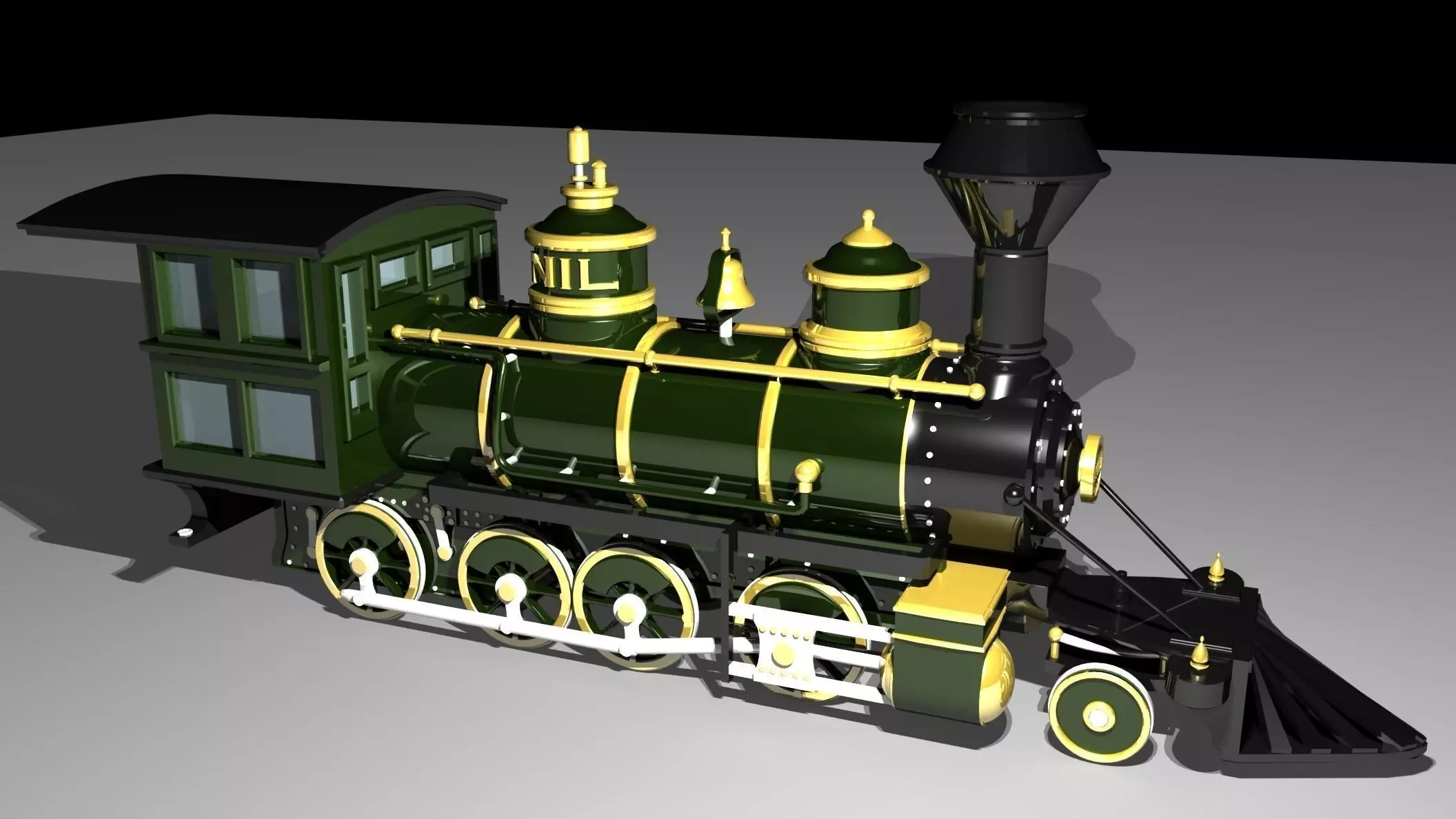 Loco Locomotive 3D model_0