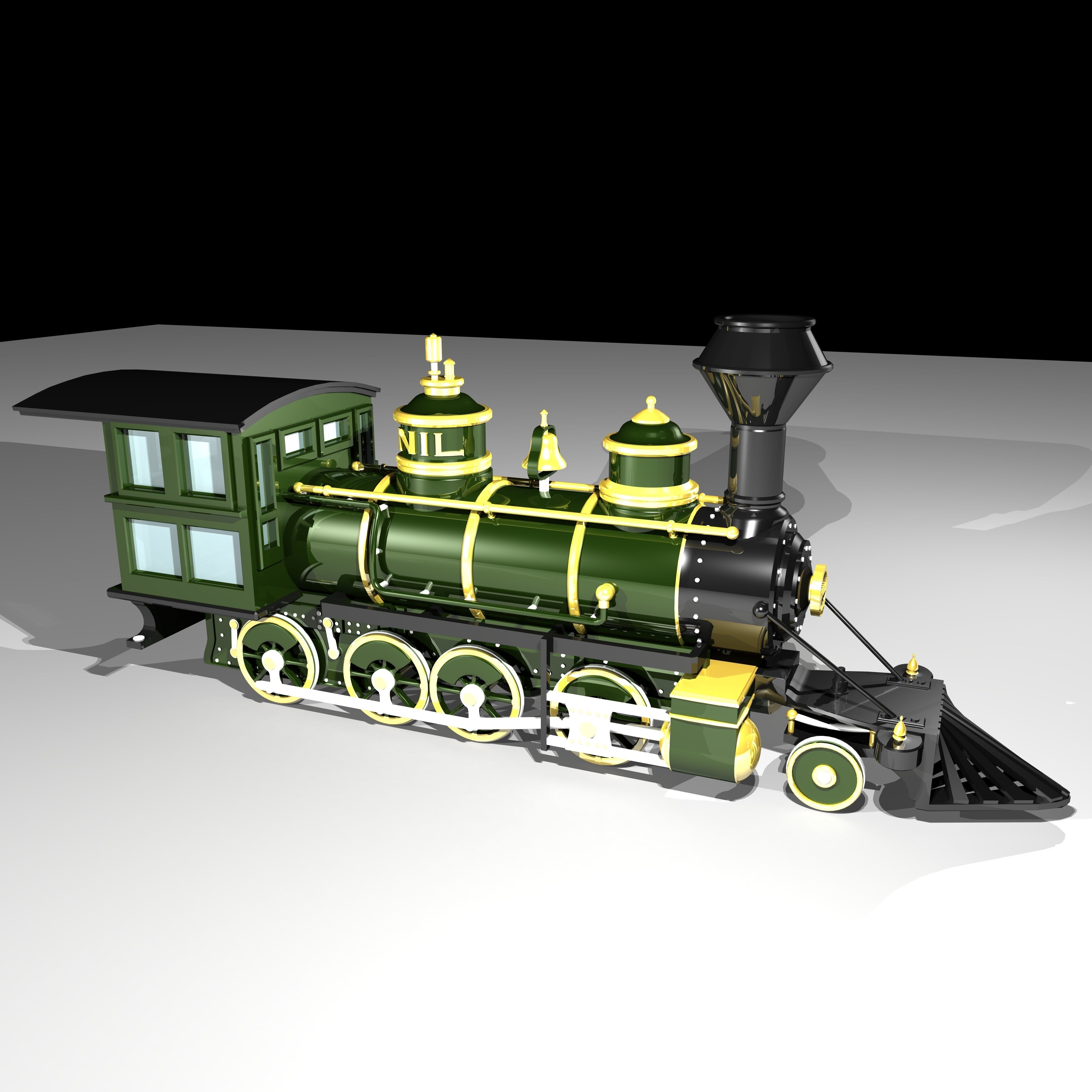 Loco Locomotive 3D model_2