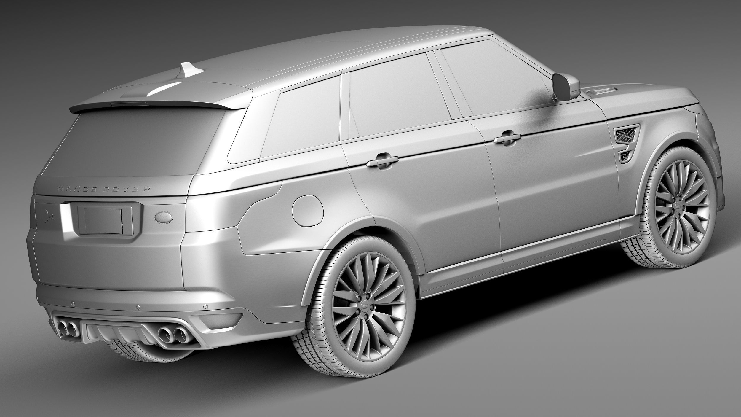 Land Rover Range Rover Sport SVR 2015 3D model_12