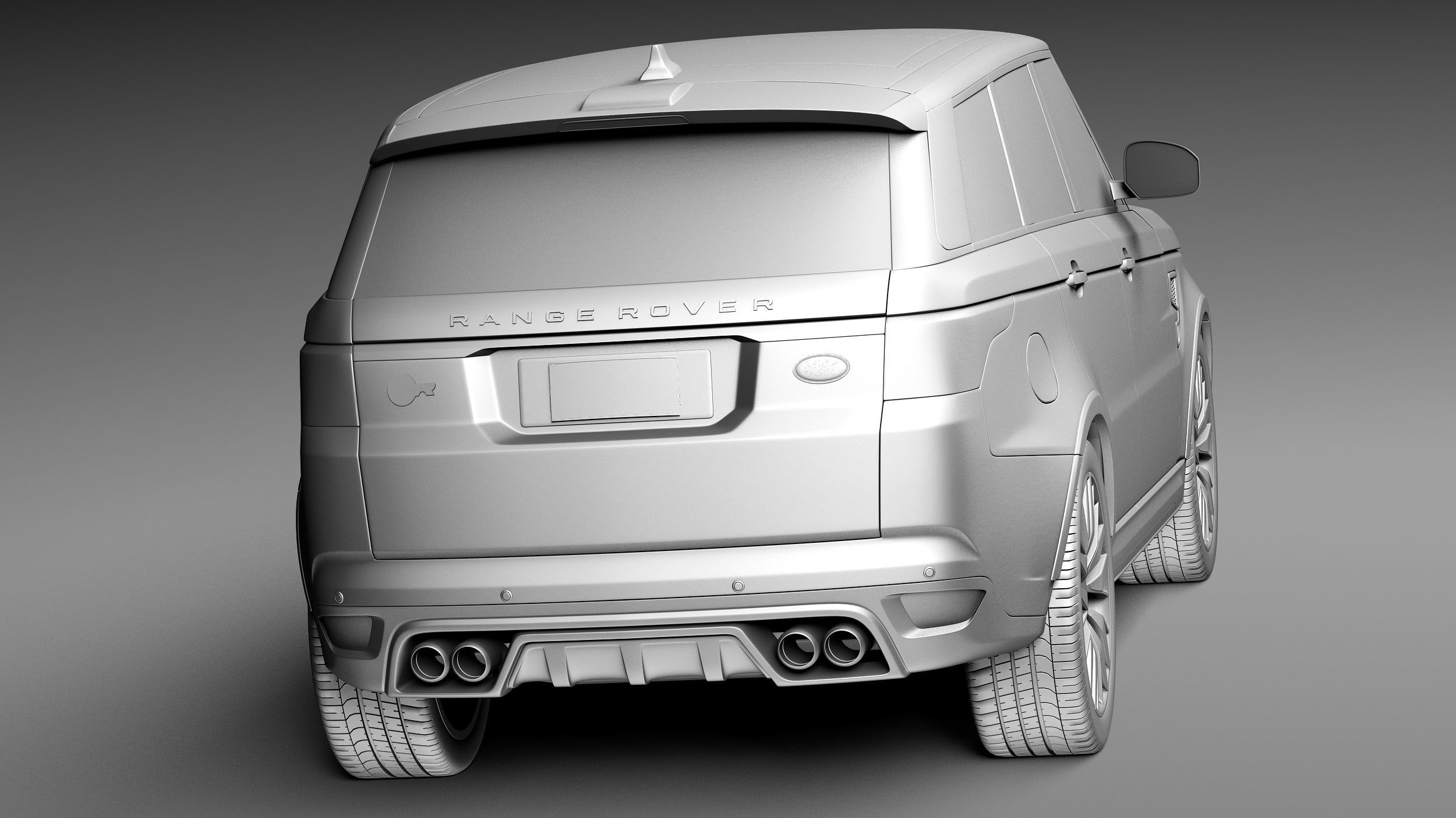 Land Rover Range Rover Sport SVR 2015 3D model_13