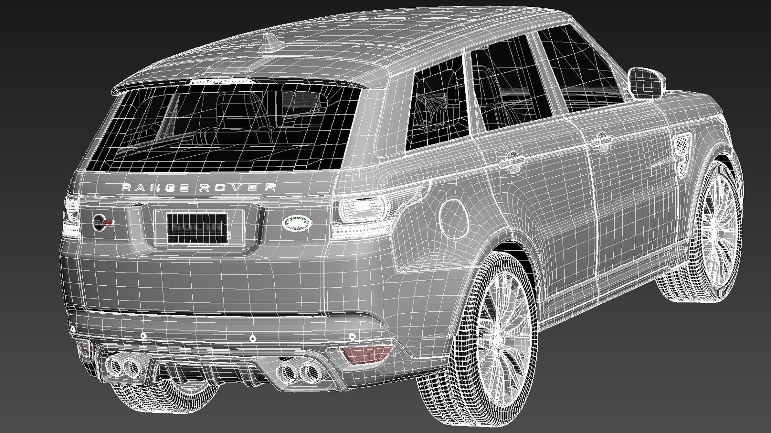 Land Rover Range Rover Sport SVR 2015 3D model_17