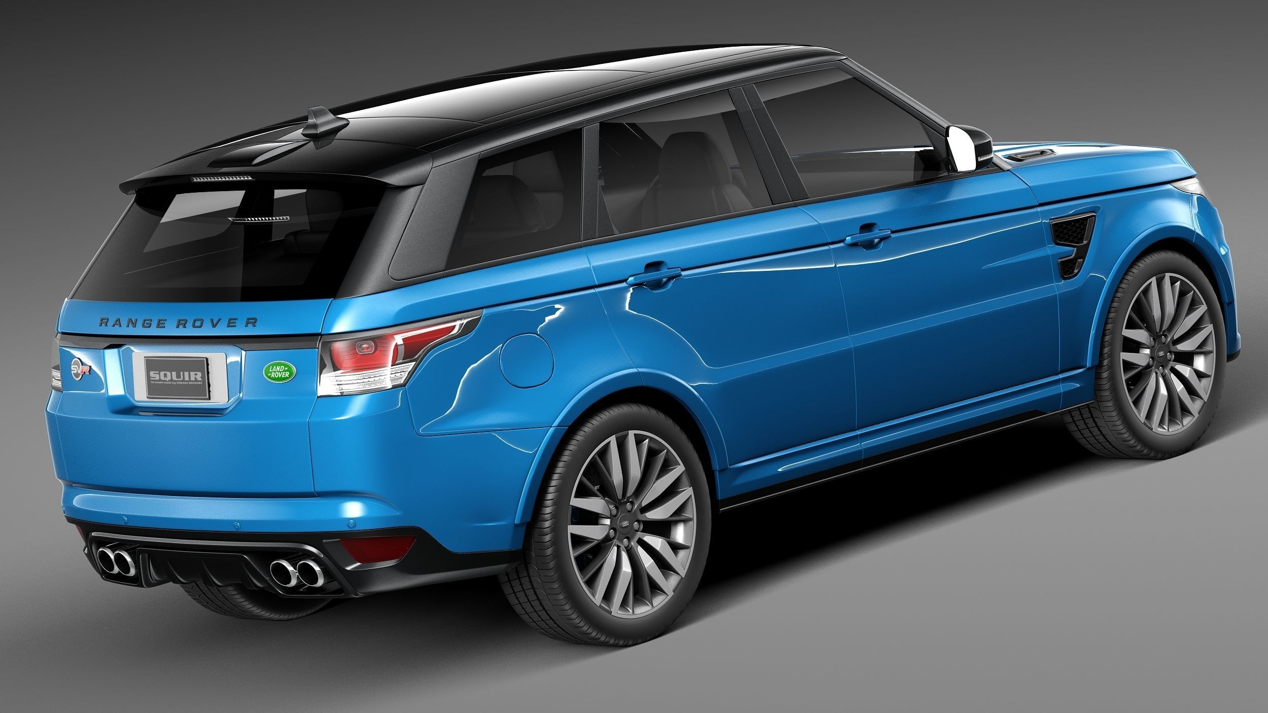 Land Rover Range Rover Sport SVR 2015 3D model_4