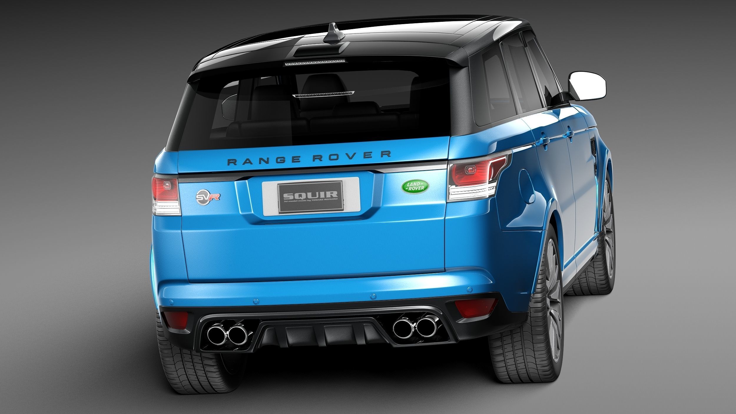 Land Rover Range Rover Sport SVR 2015 3D model_5