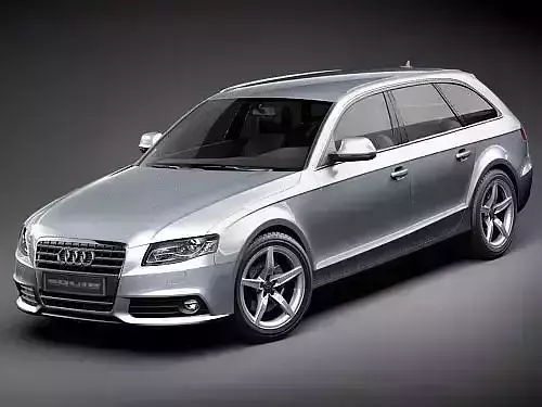 Audi A4 Avant 2010 3D model