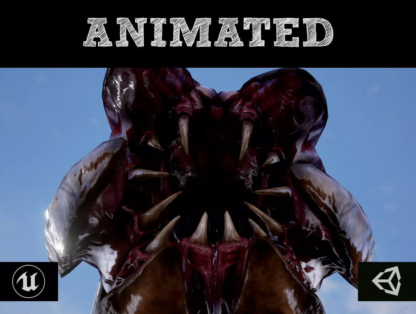 Worms insect Low-poly 3D model_0