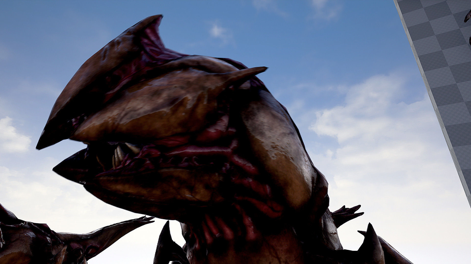 Worms insect Low-poly 3D model_7