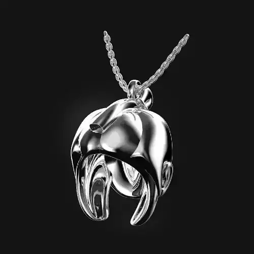 SAMURAI Pendant 3D print model