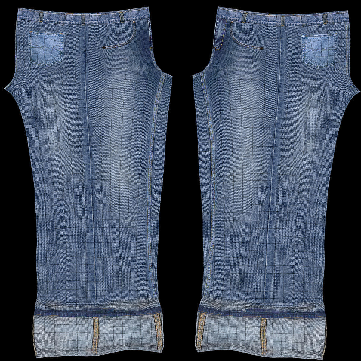 Cartoon Girl NoRigged 3D model_20