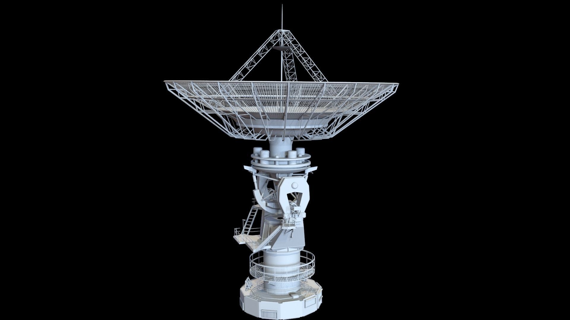 radio telescope 2 3D model_3