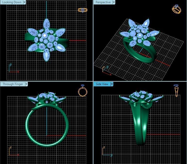 Ring R0508 3D print model_2