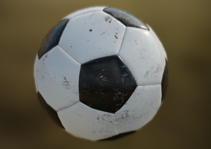 Soccer Ball PBR Game Ready