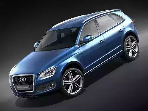 Audi Q5 2009 hipoly