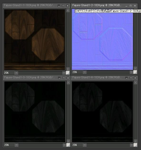 Figure Stand1 Low-poly 3D model_9
