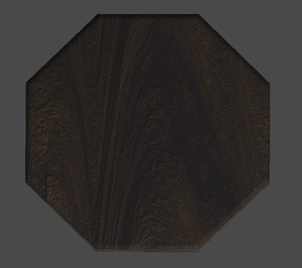 Figure Stand1 Low-poly 3D model_6