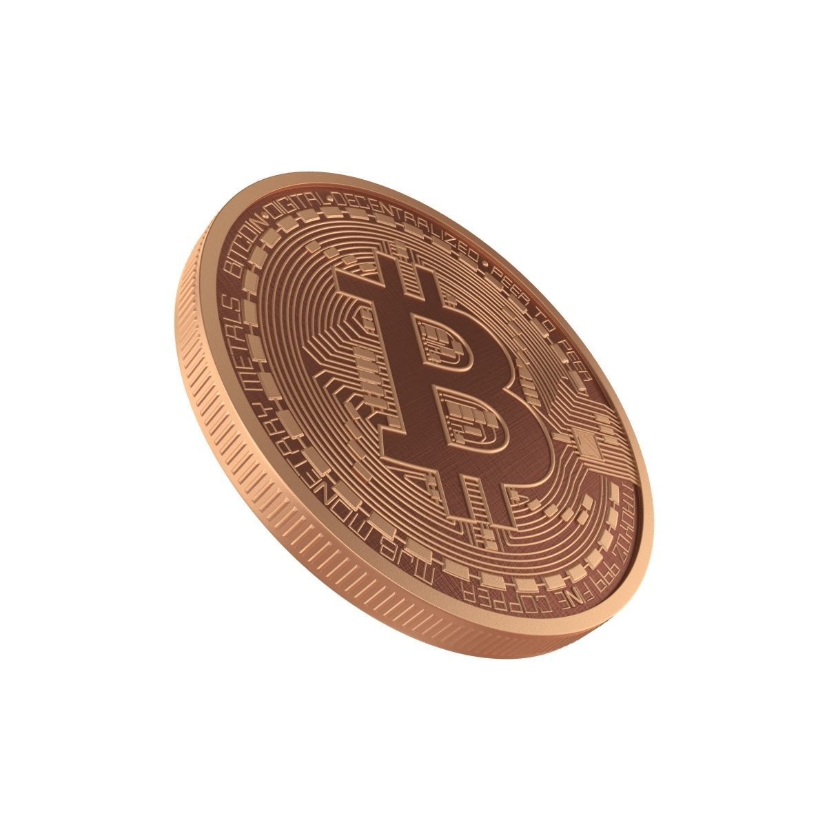Bitcoin 3D model_3