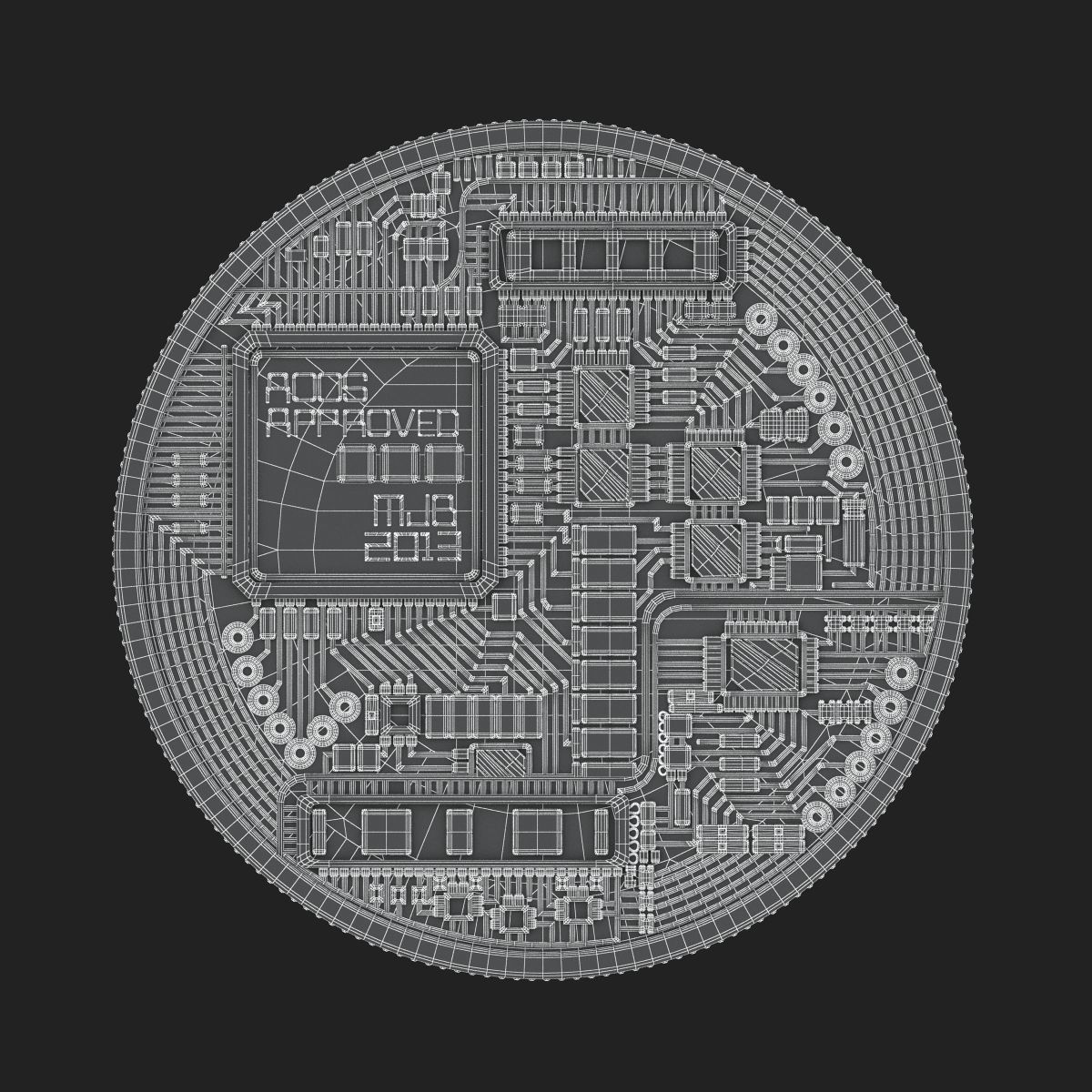 Bitcoin 3D model_9