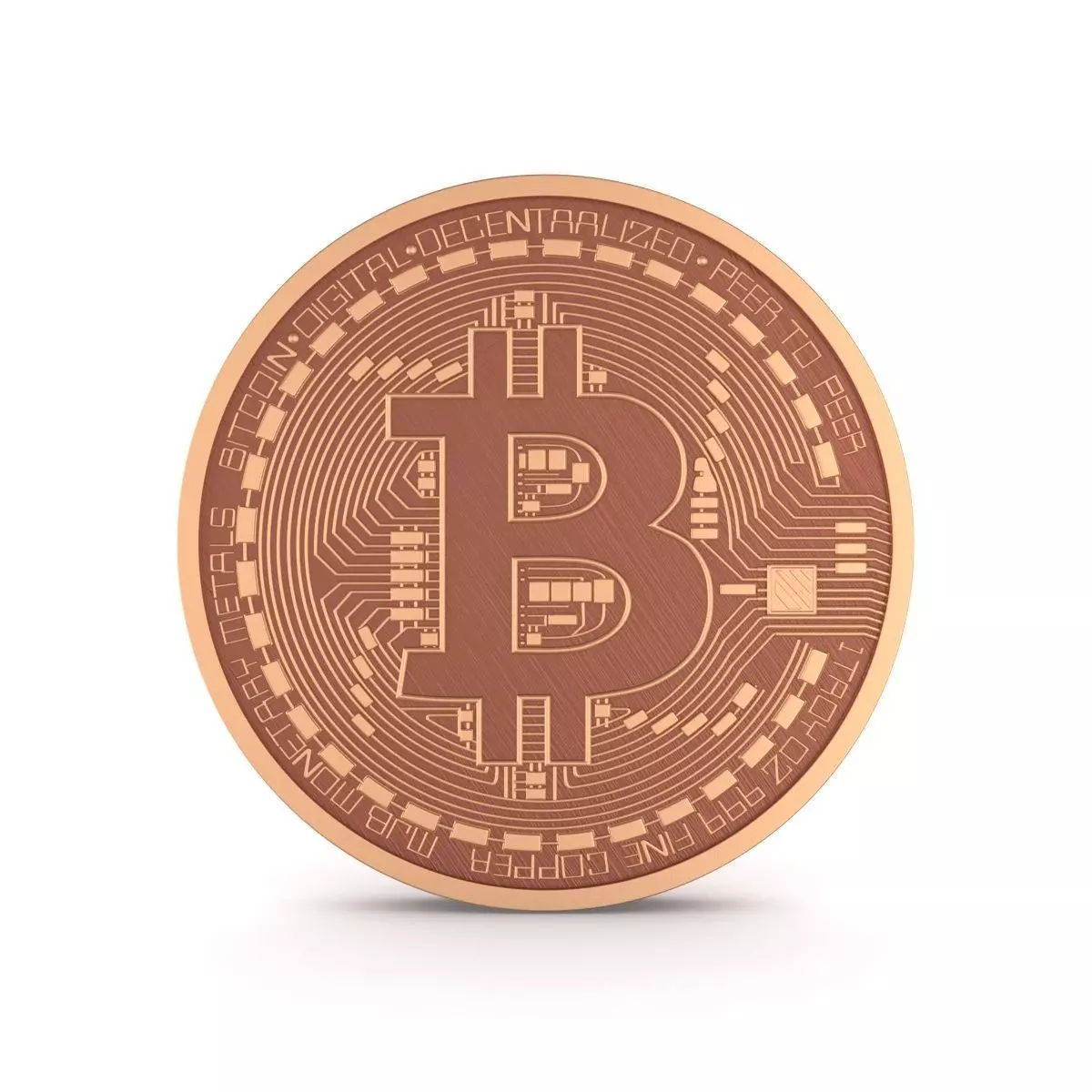 Bitcoin 3D model_0