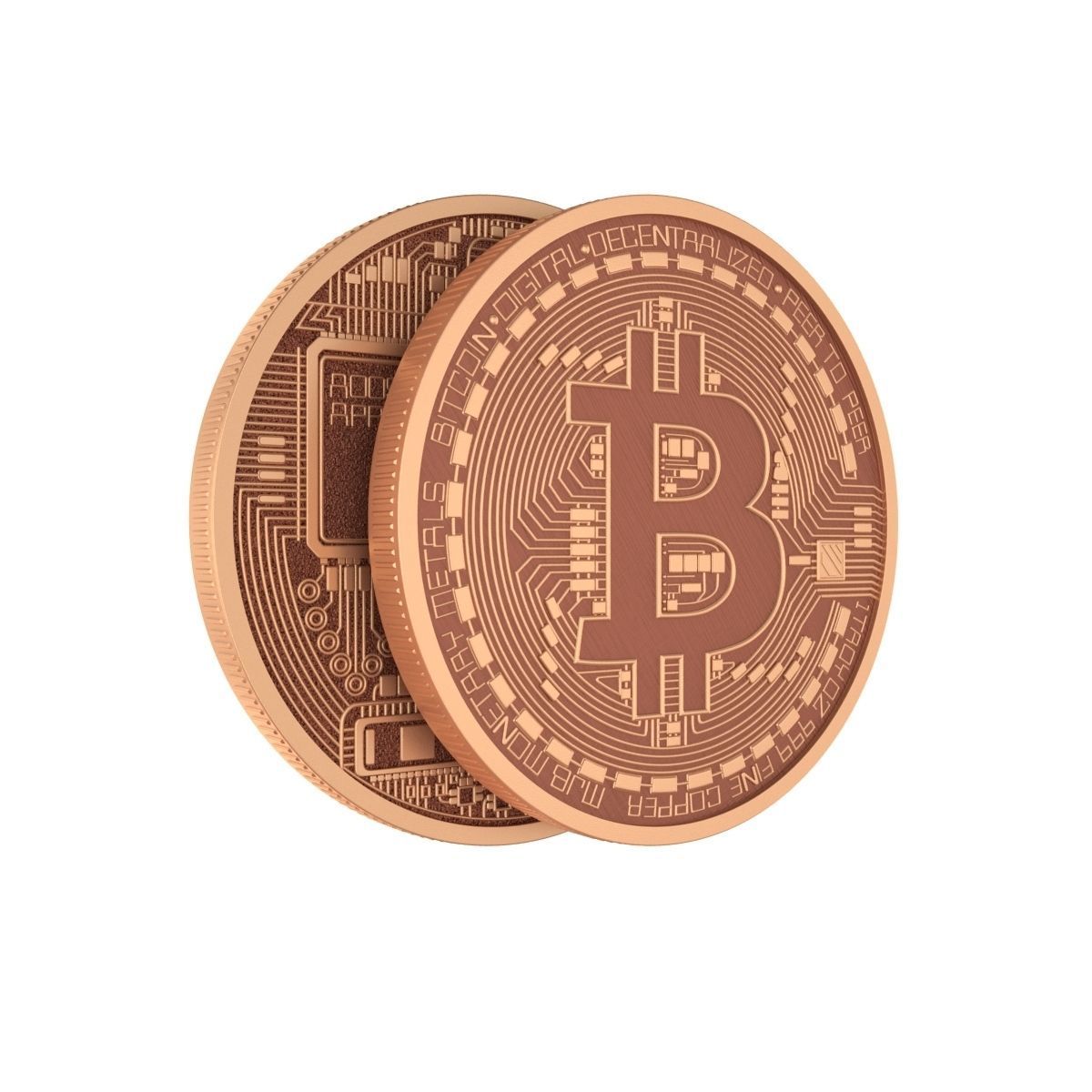 Bitcoin 3D model_4