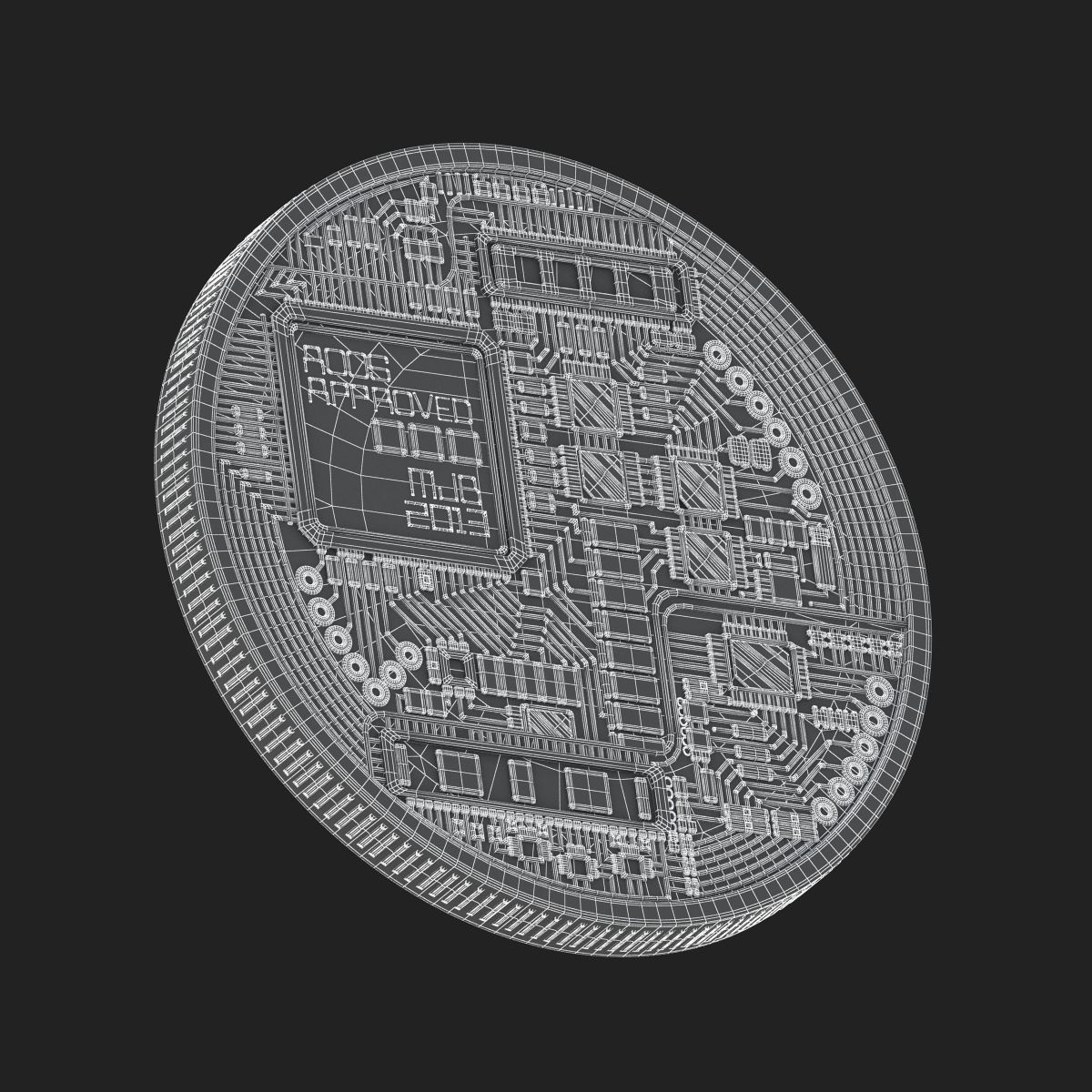 Bitcoin 3D model_10