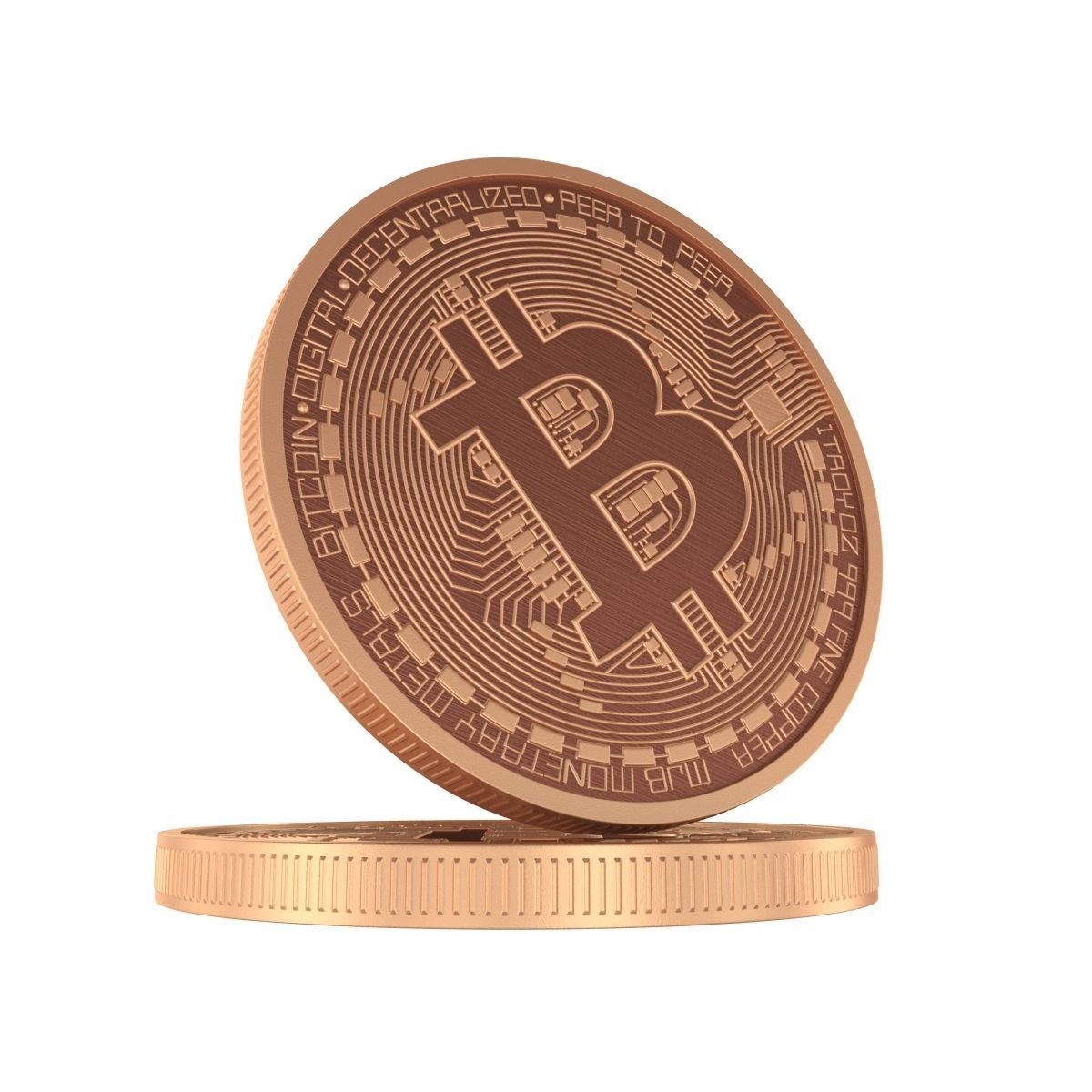 Bitcoin 3D model_5