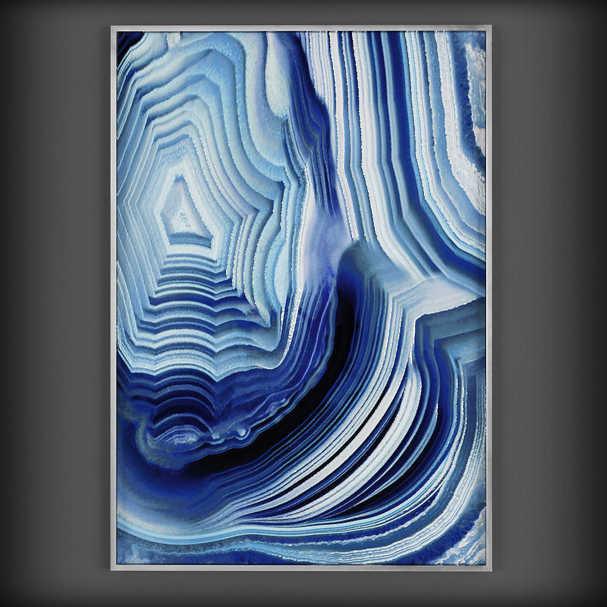 Picture Frames Low-poly 3D model_2