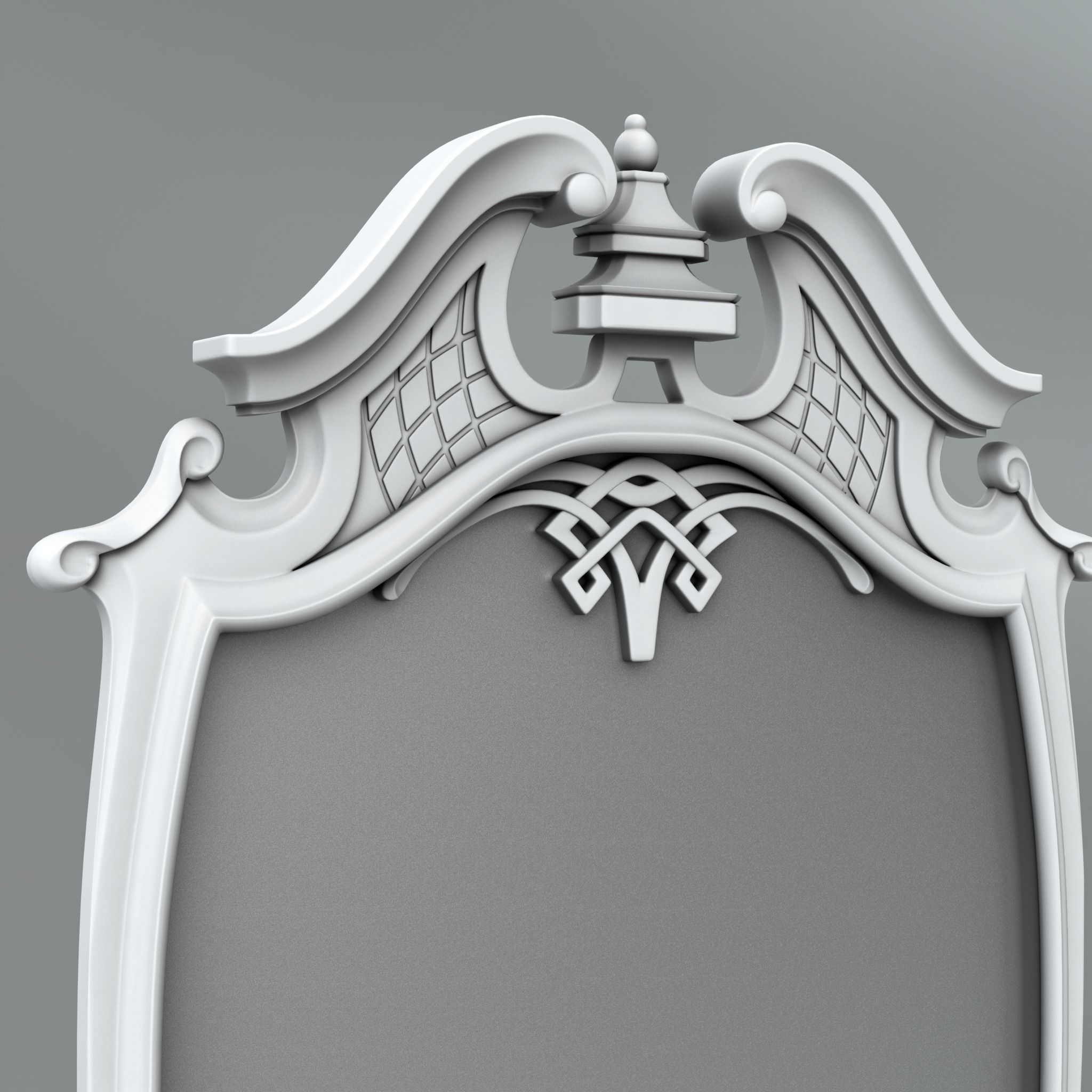 Frame for mirror 8 3D model_2