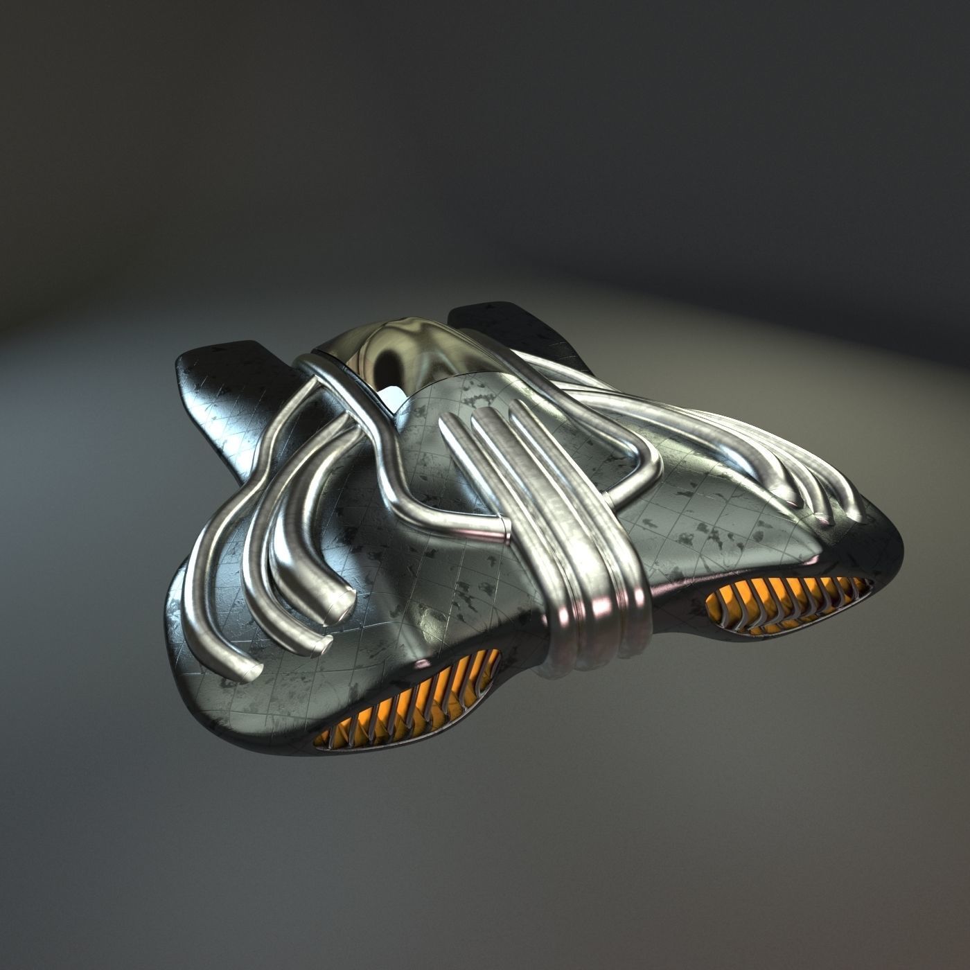 Hover car Tro 3D model_4