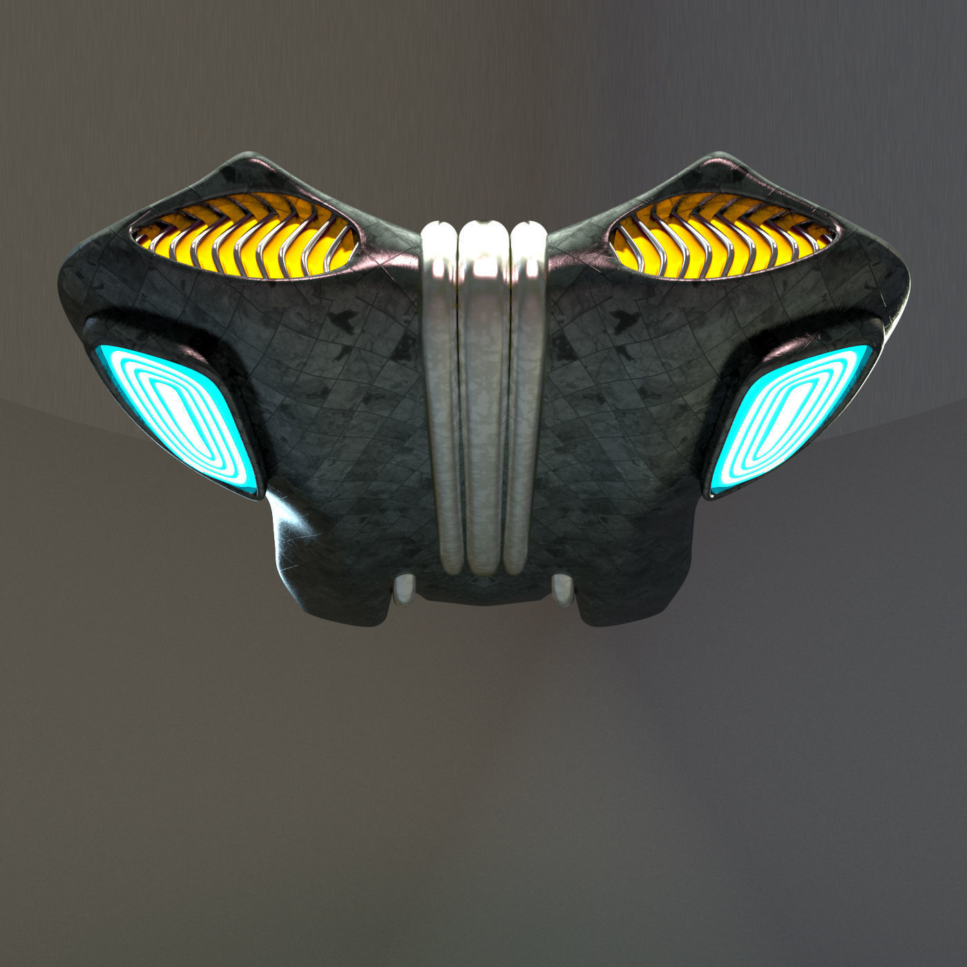 Hover car Tro 3D model_23